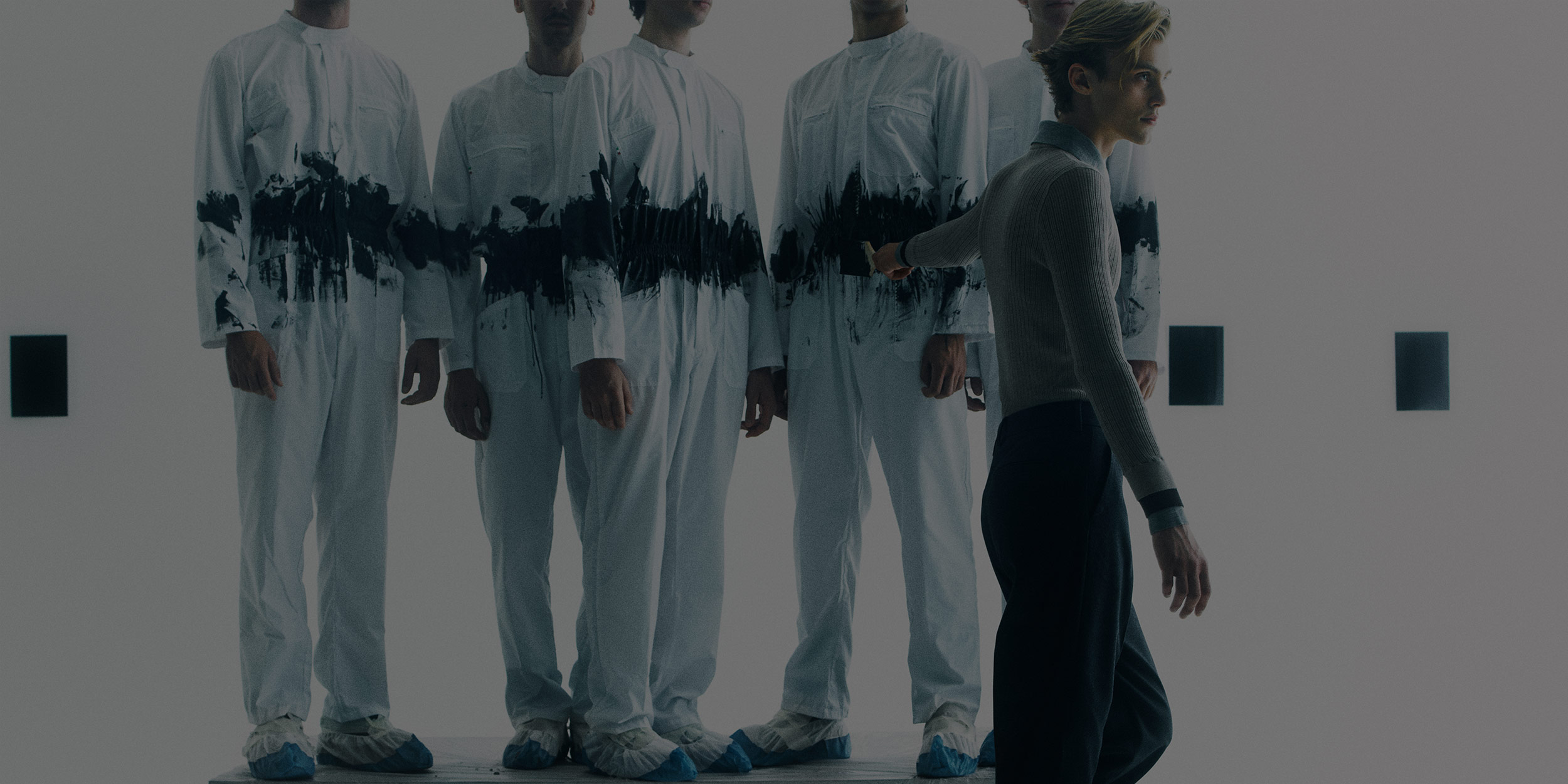 “Everything has been dressed by the act of painting.”